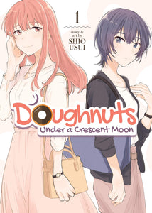 Donuts unter einer Mondsichel
