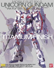 Load image into Gallery viewer, MG Unicorn Gundam Titanium Finish Ver.Ka 1/100 Model Kit