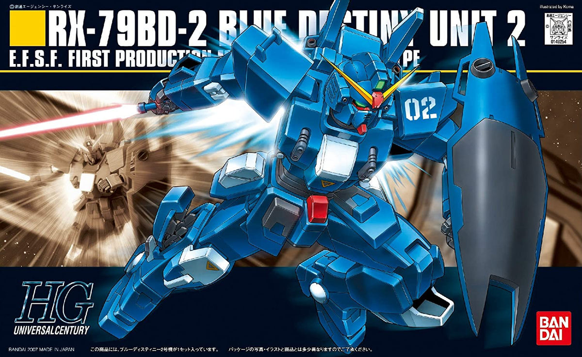 HGUC RX-79BD-2 Blue Destiny Unit 2 1/144 Model Kit