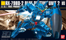 Load image into Gallery viewer, HGUC RX-79BD-2 Blue Destiny Unit 2 1/144 Model Kit
