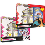 Pokemon TCG 25th Anniversary Celebrations Collection Lance's Charizard V / Dark Sylveon V