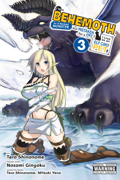 I'm a Behemoth, an S-Ranked Monster, but Mistaken for a Cat, I Live as an Elf Girl's Pet, Volume 3