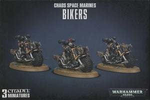 Chaos space marines motorcyklister