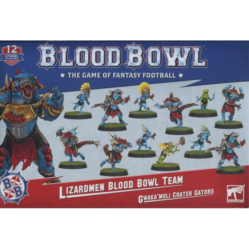 Blood Bowl Lizardmen Team Gwaka'Moli Crater Gators