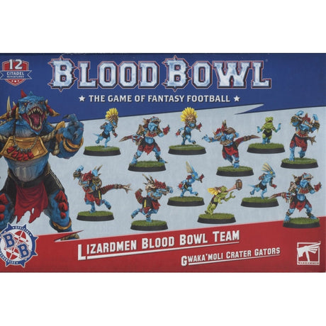Blood Bowl Lizardmen Team Gwaka'Moli Crater Gators