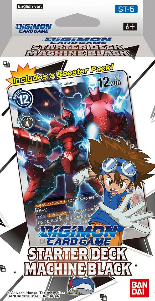Digimon Card Game Machine Black Starter Deck ST-5