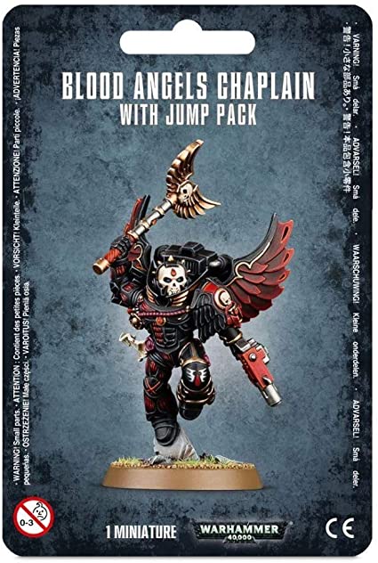 Blood Angels Chaplain With Jump Pack