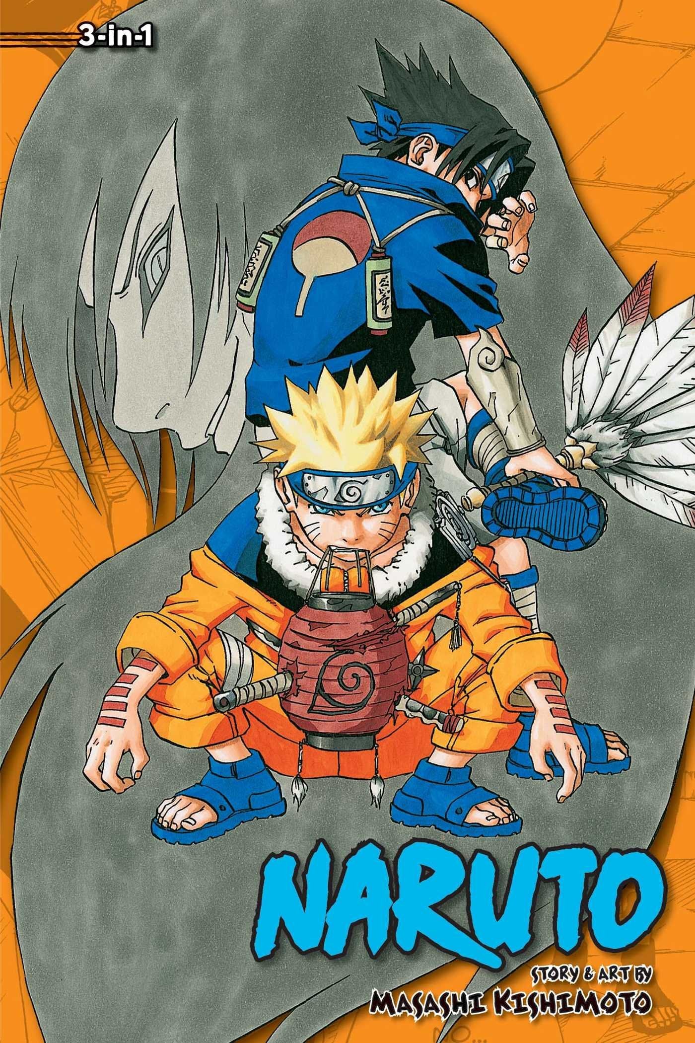 Naruto 3-In-1 Volume 3 (7,8,9) – Travelling Man UK