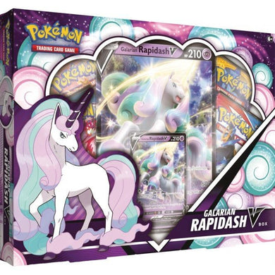 Pokemon TCG Galarian Rapidash V Box