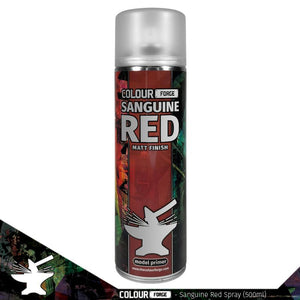 Fargen forge sangvinsk rød spray (500ml)
