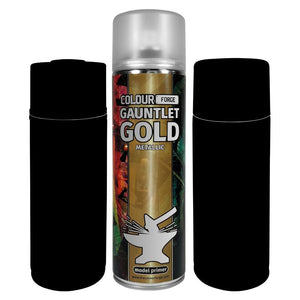 Färgen smideshandske guldspray (500ml)