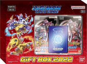 Digimon-kortspel: presentförpackning 2022 (gb-02)