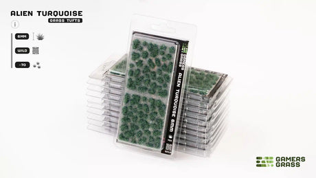 Gamers Grass Alien Turquoise 6mm Tufts