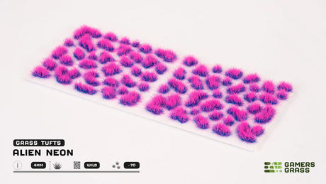 Gamers Grass Alien Neon 4mm Tufts