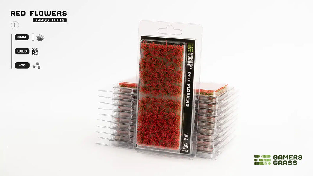 Gamers Grass Red Flowers