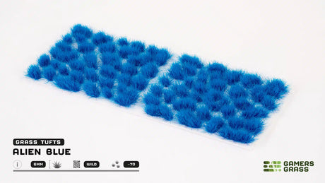 Gamers Grass Alien Blue 6mm Tufts