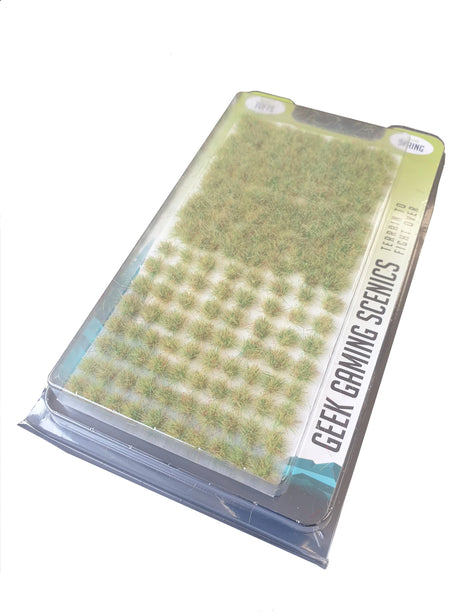 Spring Self Adhesive Static Grass Tufts x140
