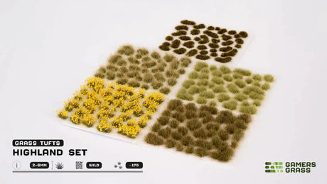 Gamers Grass Highland Tuft Set
