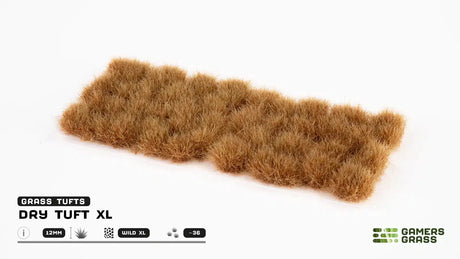 Gamers Grass Dry XL 12mm Tufts