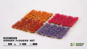 Gamers Grass Garden Flowers Set