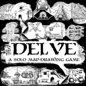 DELVE - A Solo Map-Drawing Game