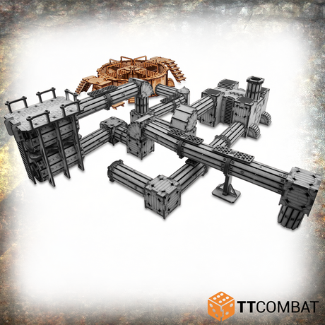 TTCombat Tabletop Scenics - Industrial Hive Sector 4: Mega Turbine