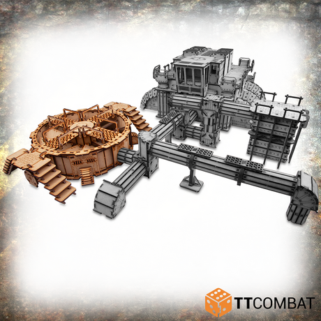 TTCombat Tabletop Scenics - Industrial Hive Sector 4: Mega Turbine