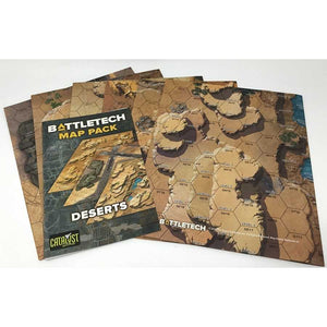 Battletech kartpakke ørkener