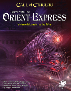 Call of Cthulhu 7th Edition RPG Skräck på Orientexpressen