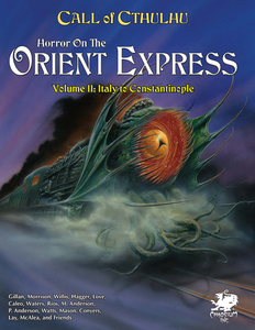 Call of Cthulhu 7ème édition RPG Horreur sur l'Orient Express