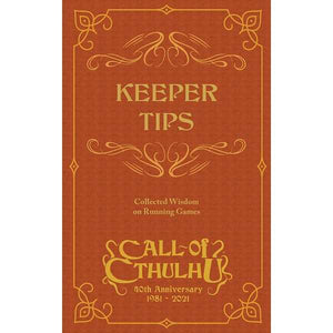 Call of Cthulhu 40-årsjubileum: Keeper Tips Book: Collected Wisdom