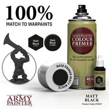 Ladda in bilden i Gallery viewer, The Army Painter Color Primer Spray - Matt Black