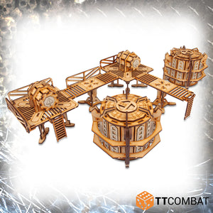 TTCombat Tabletop Scenics - Strikezone gothique de science-fiction : Chem Factory