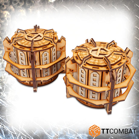 TTCombat Tabletop Scenics - Sci-fi Gothic Strikezone: Chem Factory