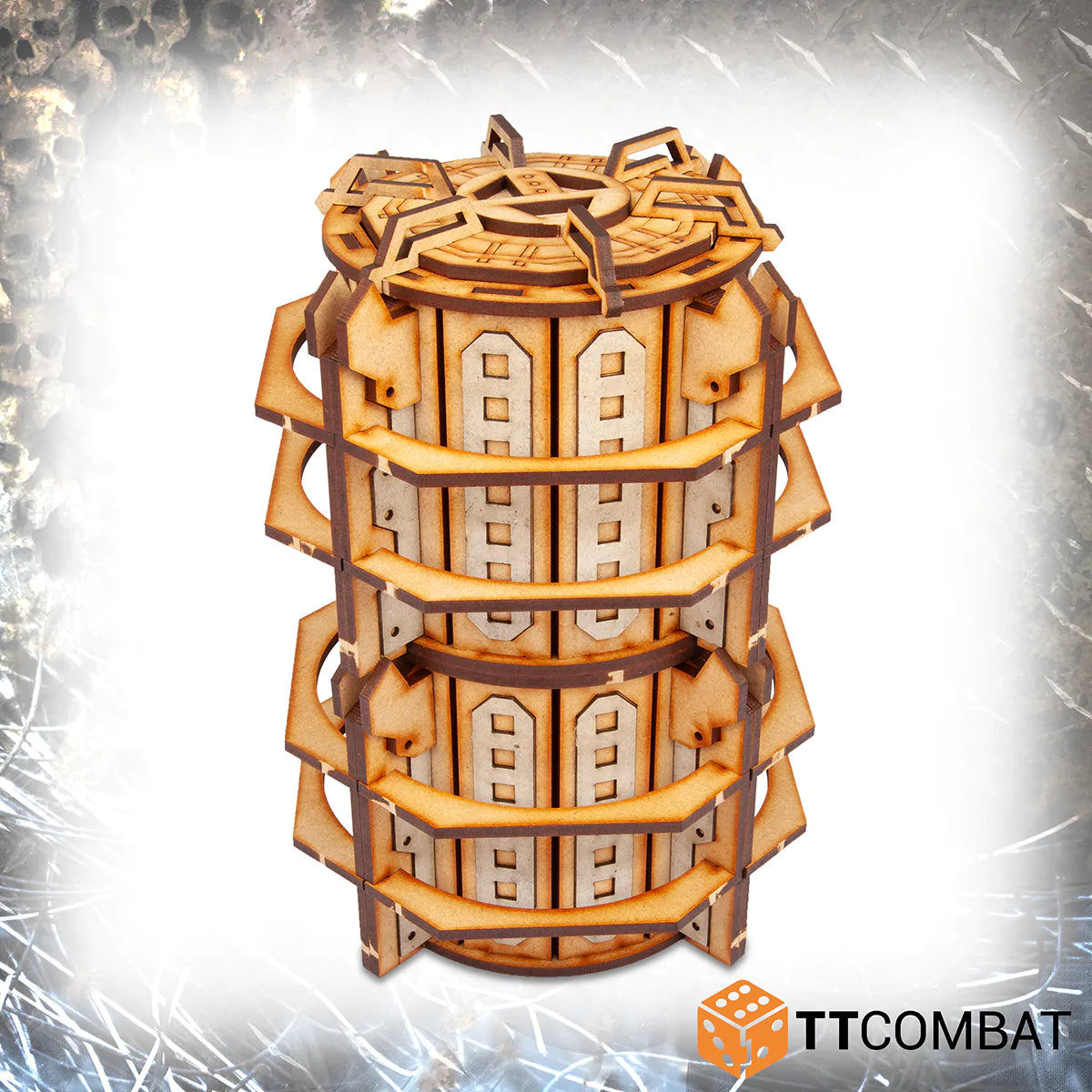 TTCombat Tabletop Scenics - Sci-fi Gothic Strikezone: Chem Factory