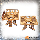 TTCombat Tabletop Scenics - Sci-fi Gothic Strikezone: Chem Factory