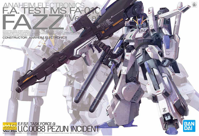 MG Fazz Ver KA 1/100 Gundam Model Kit