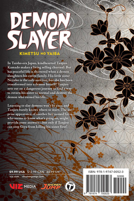 Demon Slayer Kimetsu No Yaiba Volume 1