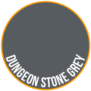 Zwei dünne Schichten Dungeon Stone Grey