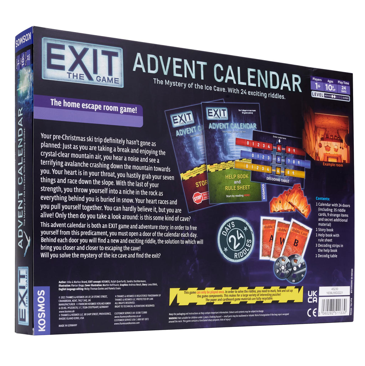 Exit The Game Advent Calendar The Mystery of the Ice Cave