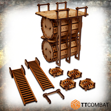 Load image into Gallery viewer, TTCombat Tabletop Scenics Sector 2 Rigging Station White Box Bundle