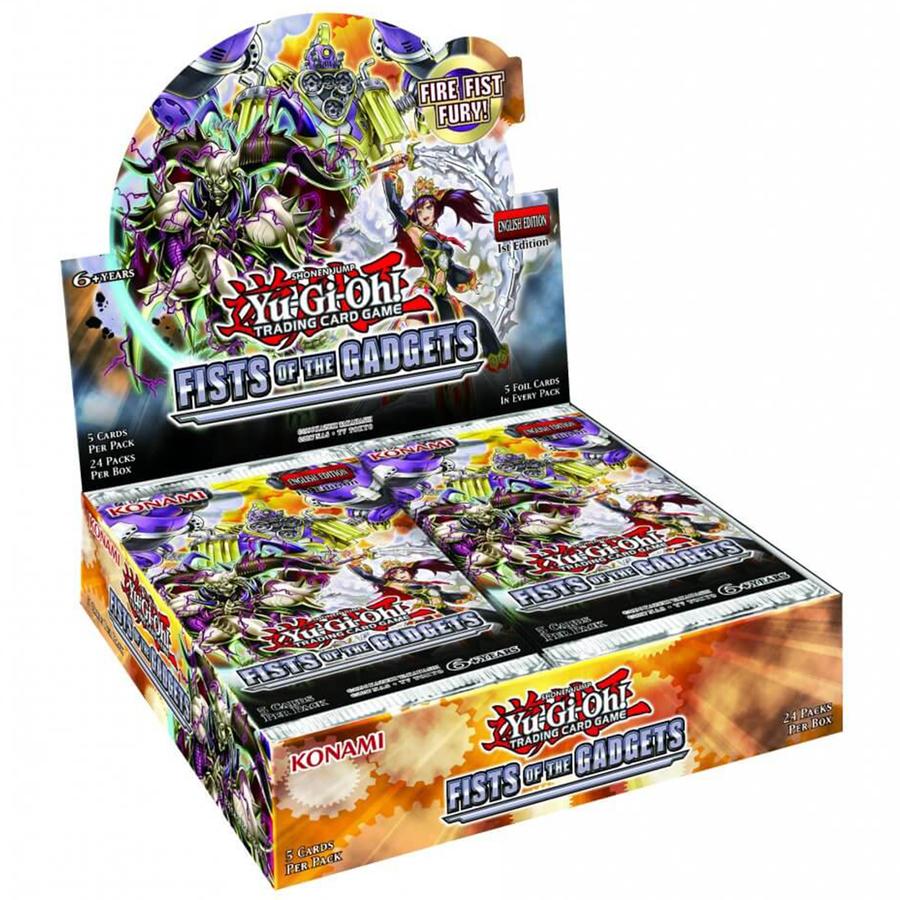Yu-Gi-Oh TCG Fists Of The Gadgets Booster Box
