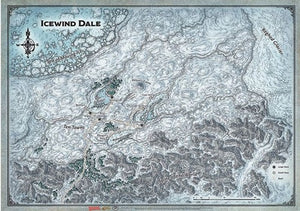 D&D Icewind Dale: Map (31'x21')