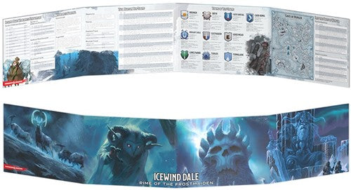 D&D Icewind Dale Rime of the Frostmaiden: DM's Screen
