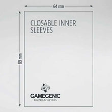 Load image into Gallery viewer, Gamegenic Closable Inner Sleeves (100ct.)