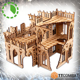 TTCombat Tabletop Scenics - Sci-fi Gothic Ruined Academium