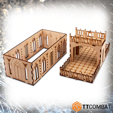 TTCombat Tabletop Scenics - Sci-fi Gothic Gothic Academium
