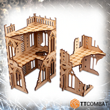 TTCombat Tabletop Scenics - Sci-fi Gothic Ruined Academium