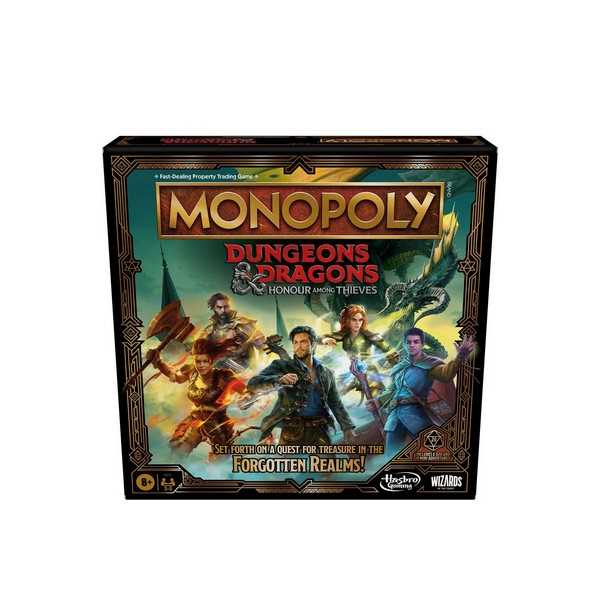 Monopoly Dungeons & Dragons Honour Among Thieves Movie