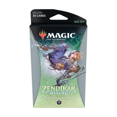 Magic The Gathering Zendikar Rising Theme Booster Black